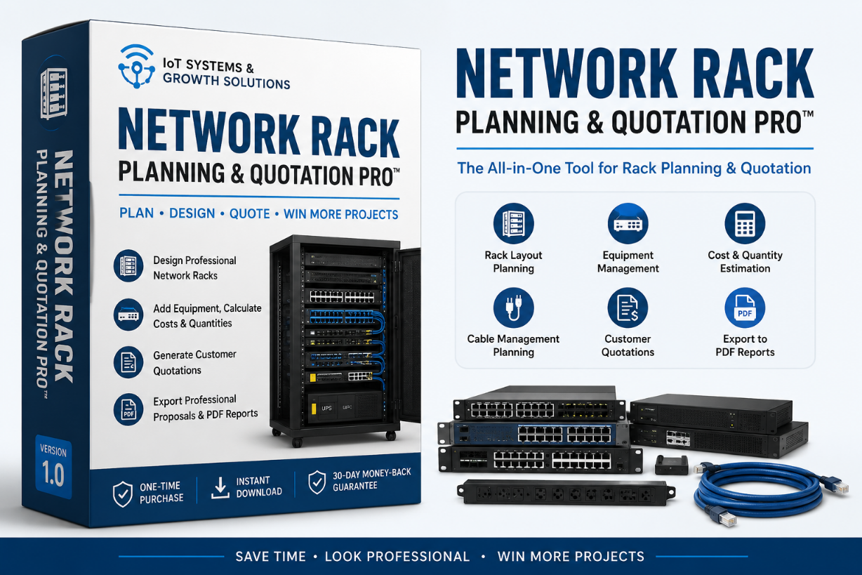 Network Rack Planning & Quotation Pro