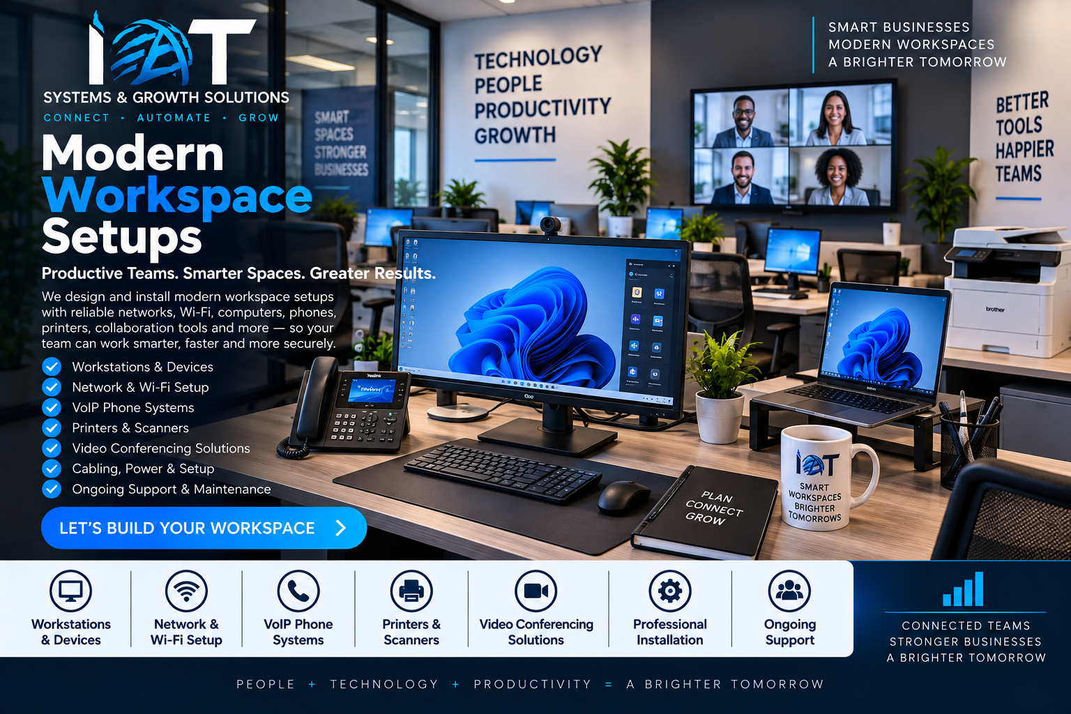 Modern workspace setup in Nassau